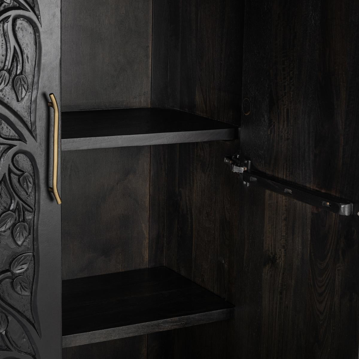 Albero Tall Cabinet - Black - Chapin Furniture