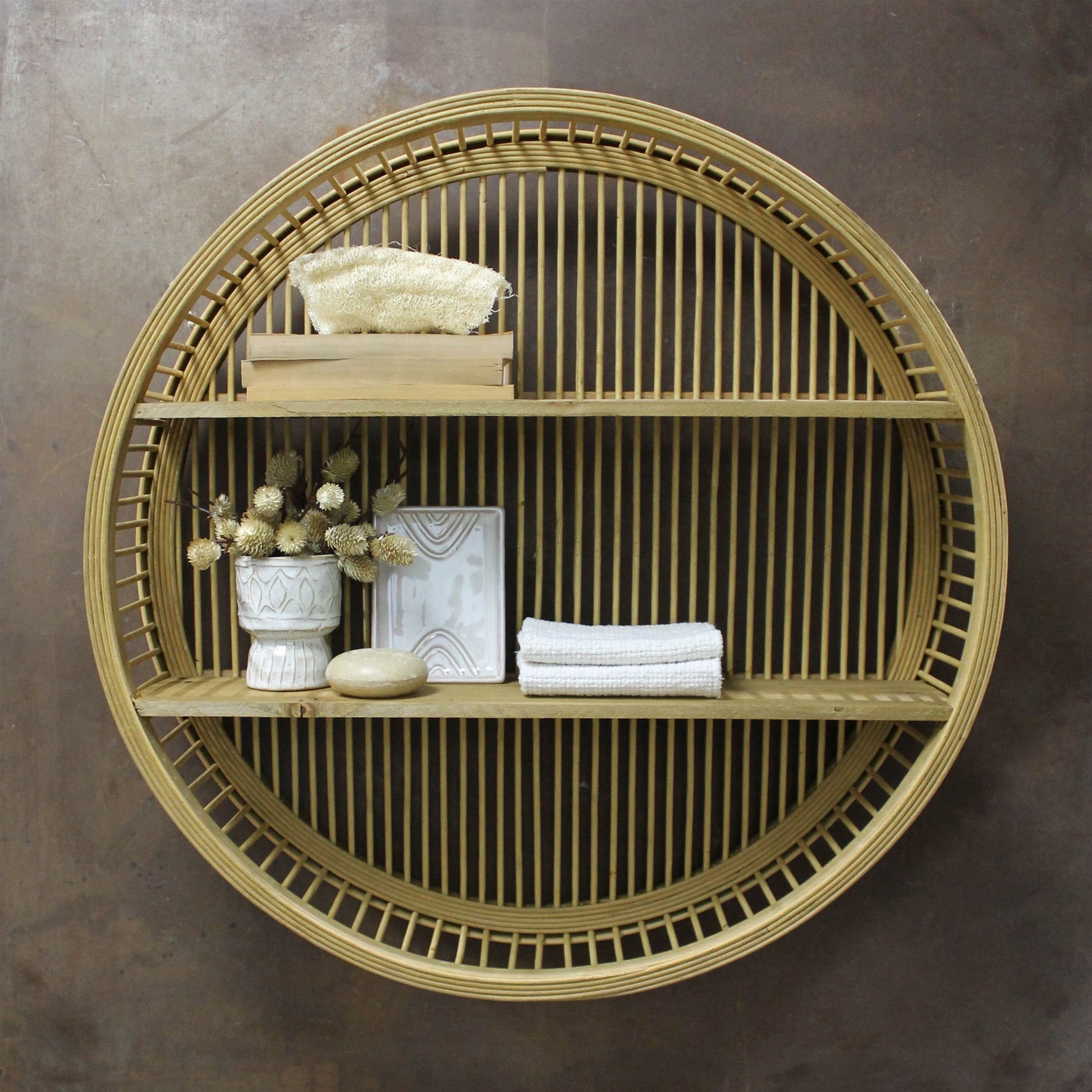 Kiowa Round Wall Shelf - Chapin Furniture