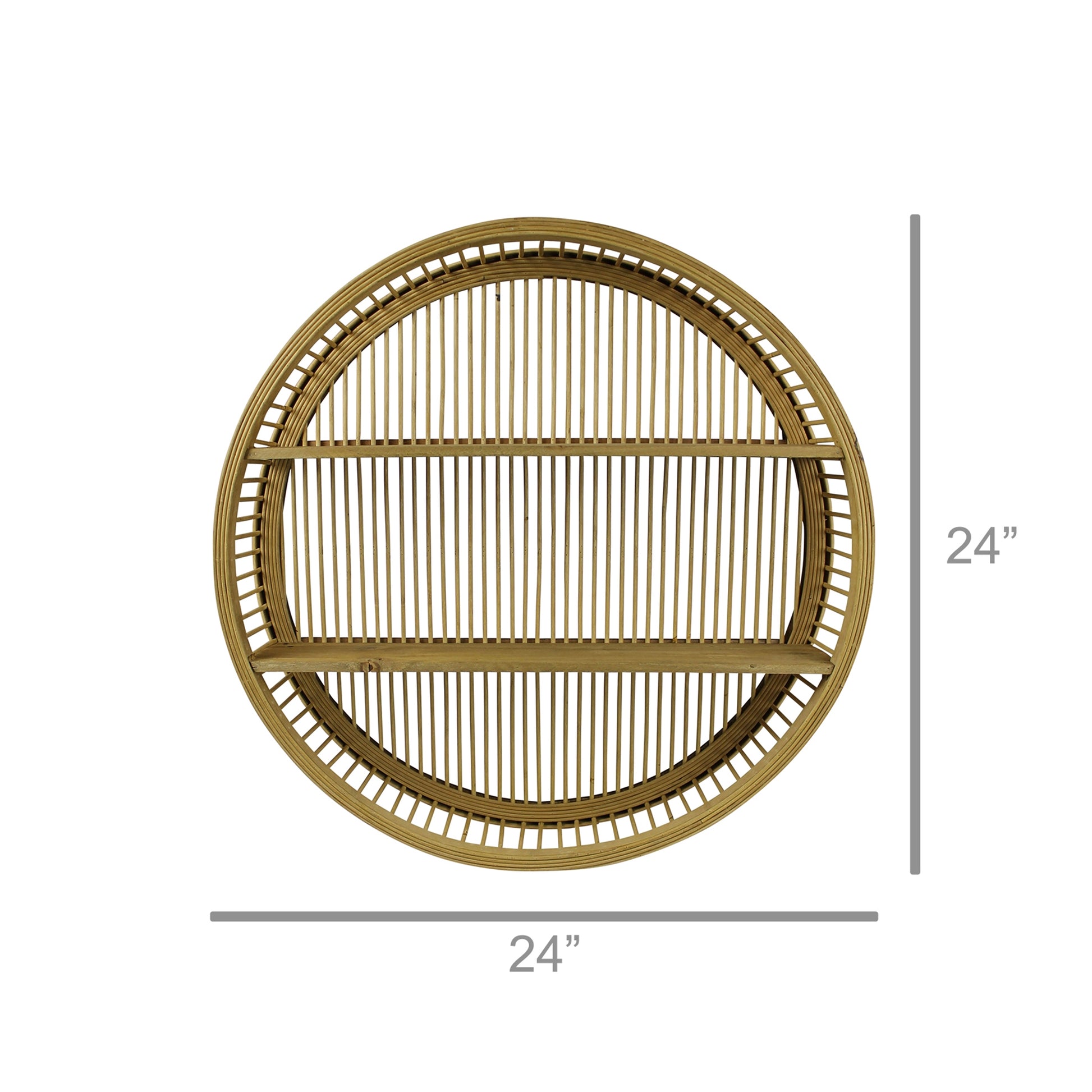 Kiowa Round Wall Shelf - Chapin Furniture