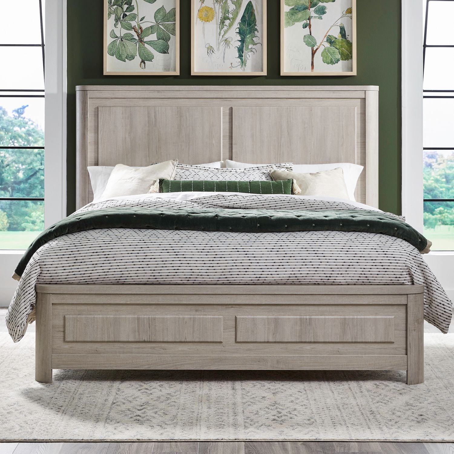 Modern Play Panel Bed - Chapin Furniture
