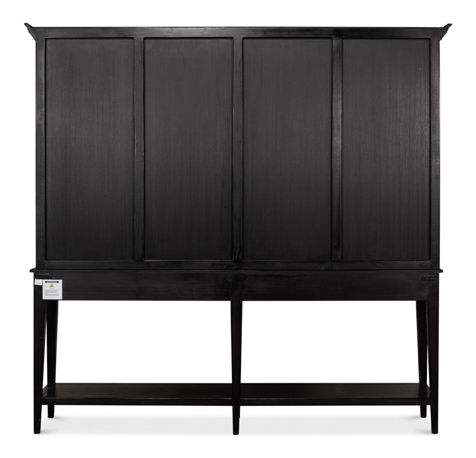 Beacon Hill Display Case- Ebony - Chapin Furniture