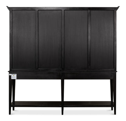 Beacon Hill Display Case- Ebony - Chapin Furniture