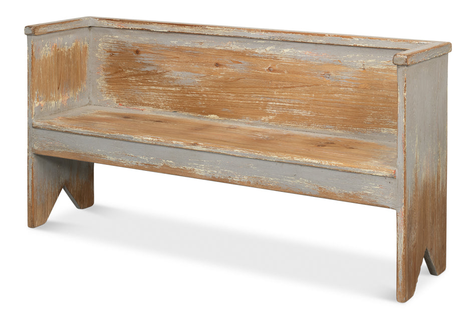 Beach House Bench- Grey - Chapin Furniture