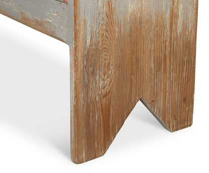 Beach House Bench- Grey - Chapin Furniture