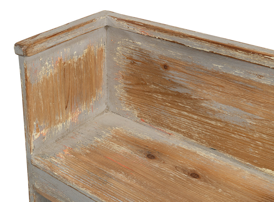 Beach House Bench- Grey - Chapin Furniture