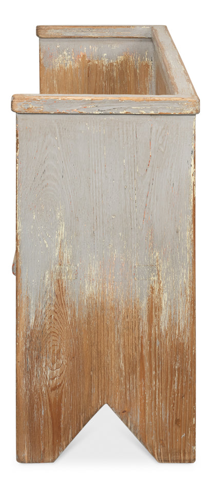 Beach House Bench- Grey - Chapin Furniture