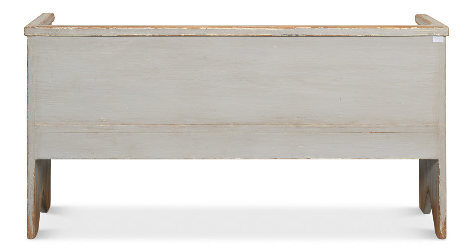 Beach House Bench- Grey - Chapin Furniture