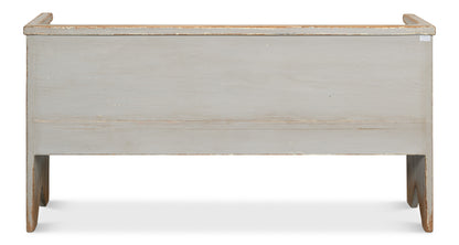 Beach House Bench- Grey - Chapin Furniture