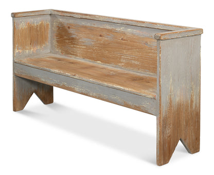 Beach House Bench- Grey - Chapin Furniture