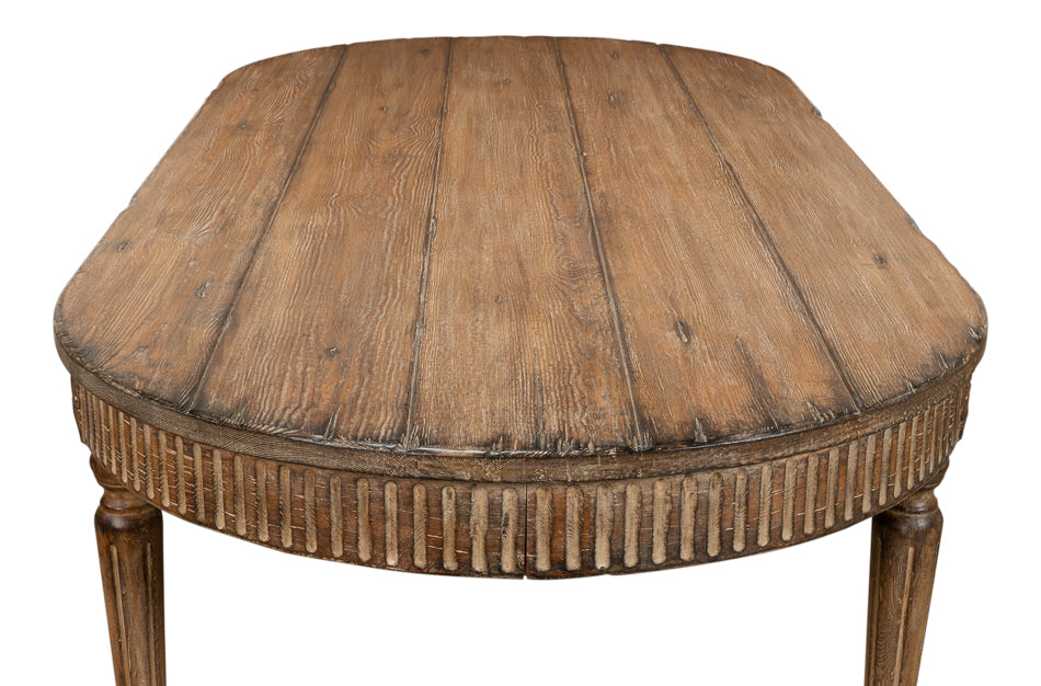 French Antique Reproduction Dining Table - Chapin Furniture