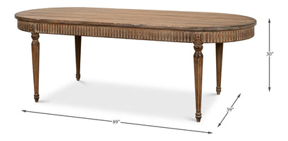 French Antique Reproduction Dining Table - Chapin Furniture