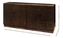 Scrubboard Front Sideboard- Ebony - Chapin Furniture