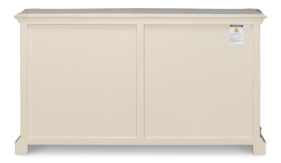 Columns Bowfront Sideboard- Blue - Chapin Furniture