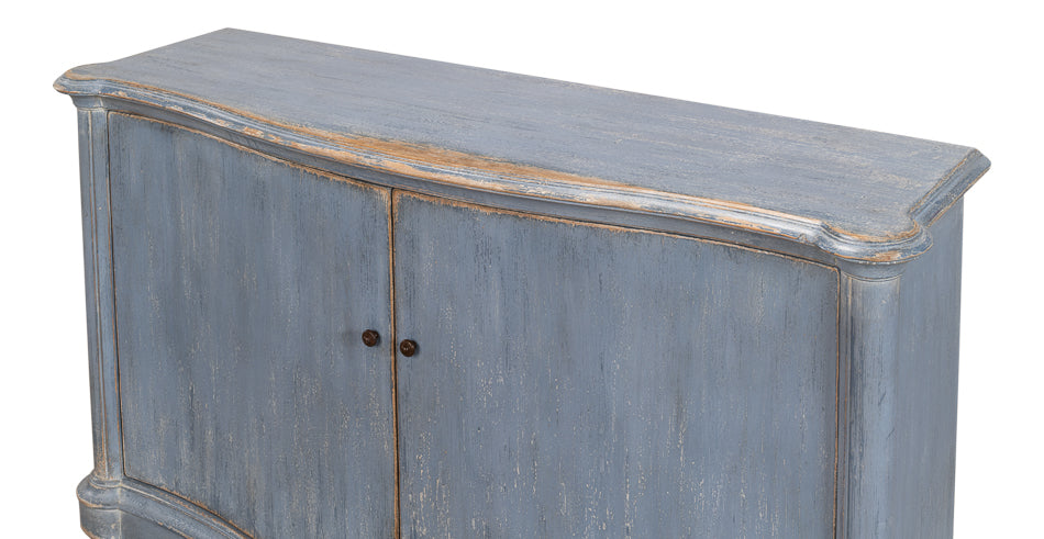 Columns Bowfront Sideboard- Blue - Chapin Furniture