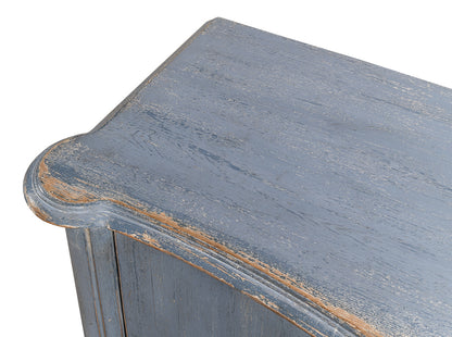 Columns Bowfront Sideboard- Blue - Chapin Furniture