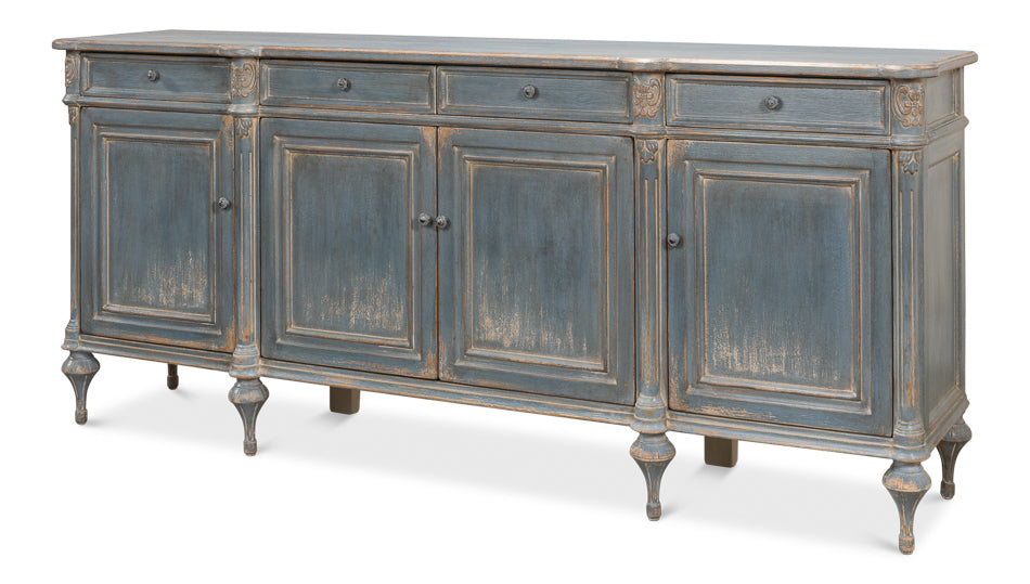 Lilac Sideboard- Blue Finish - Chapin Furniture