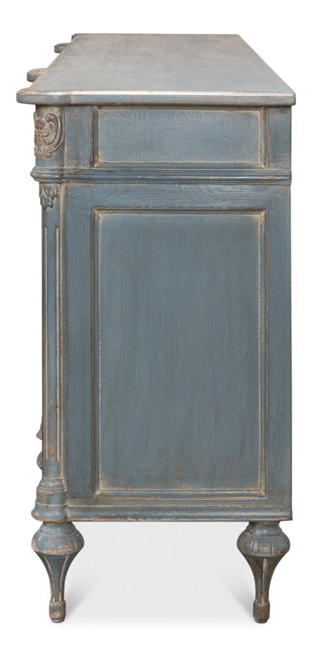 Lilac Sideboard- Blue Finish - Chapin Furniture