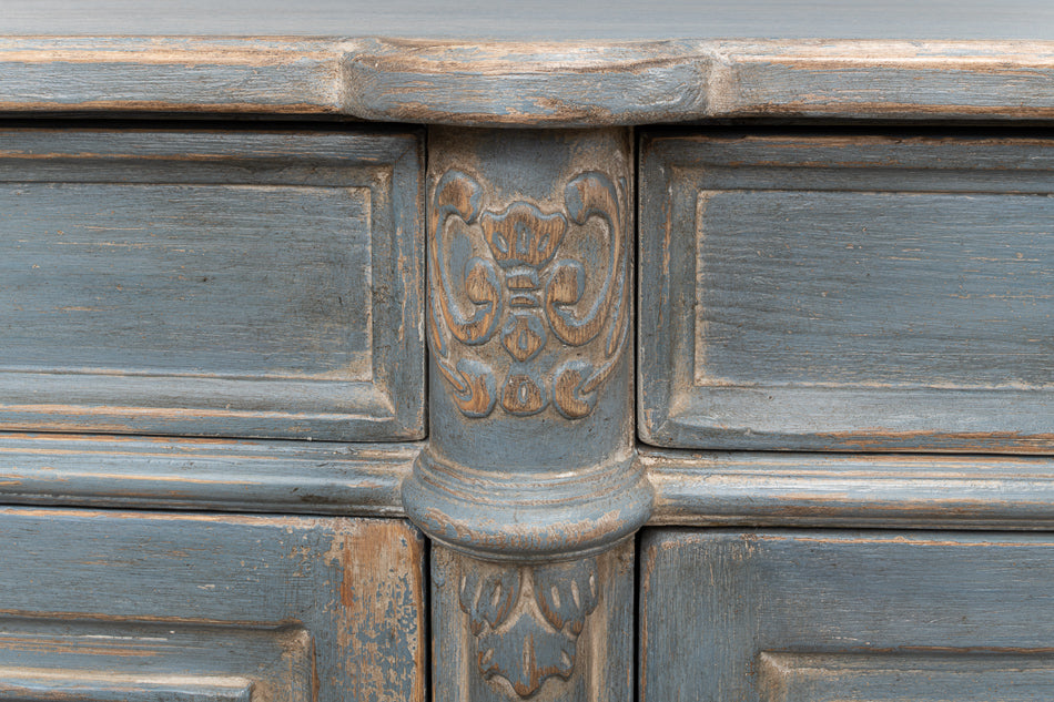 Lilac Sideboard- Blue Finish - Chapin Furniture