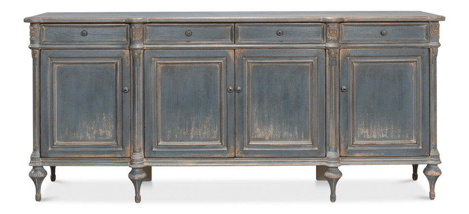 Lilac Sideboard- Blue Finish - Chapin Furniture