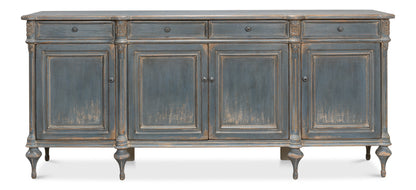 Lilac Sideboard- Blue Finish - Chapin Furniture