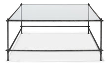 Serrated Edge Iron Coffee Table - Chapin Furniture