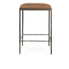 Bose 26" Leather Counter Stool- Chestnut Brown - Chapin Furniture