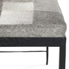 Achen Hide 28" Bench- Gray - Chapin Furniture