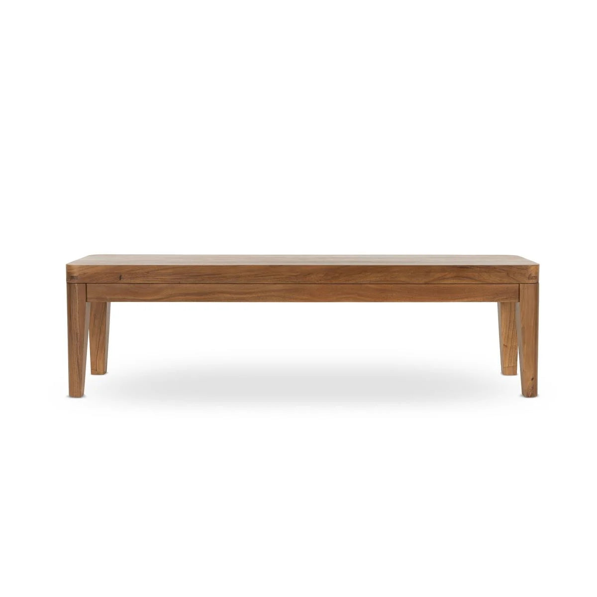 Arno Acacia Wood 64" Dining Bench- Natural - Chapin Furniture