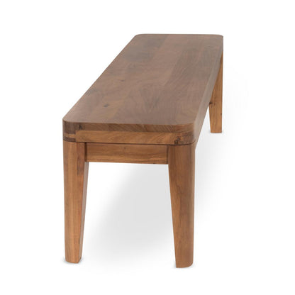 Arno Acacia Wood 64" Dining Bench- Natural - Chapin Furniture