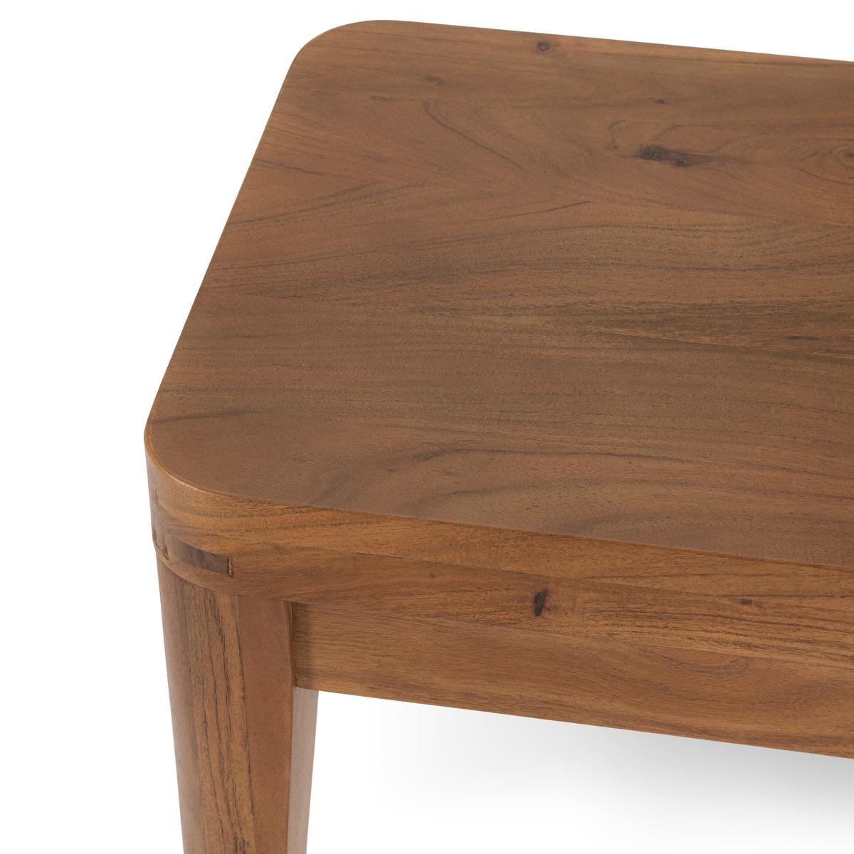 Arno Acacia Wood 64" Dining Bench- Natural - Chapin Furniture