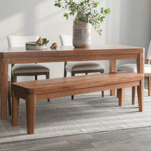Arno Acacia Wood 64" Dining Bench- Natural - Chapin Furniture