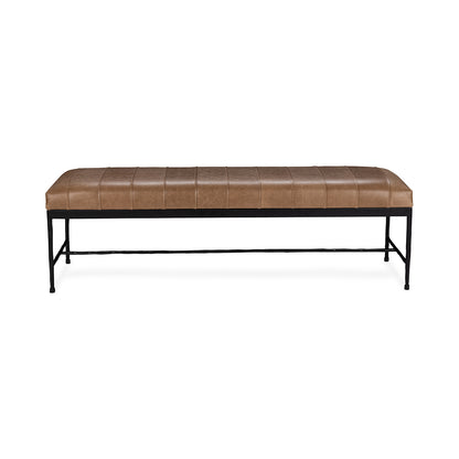 Madeleine Leather Bench - Chapin Furniture