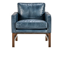 Chazzie Club Chair- Blue - Chapin Furniture
