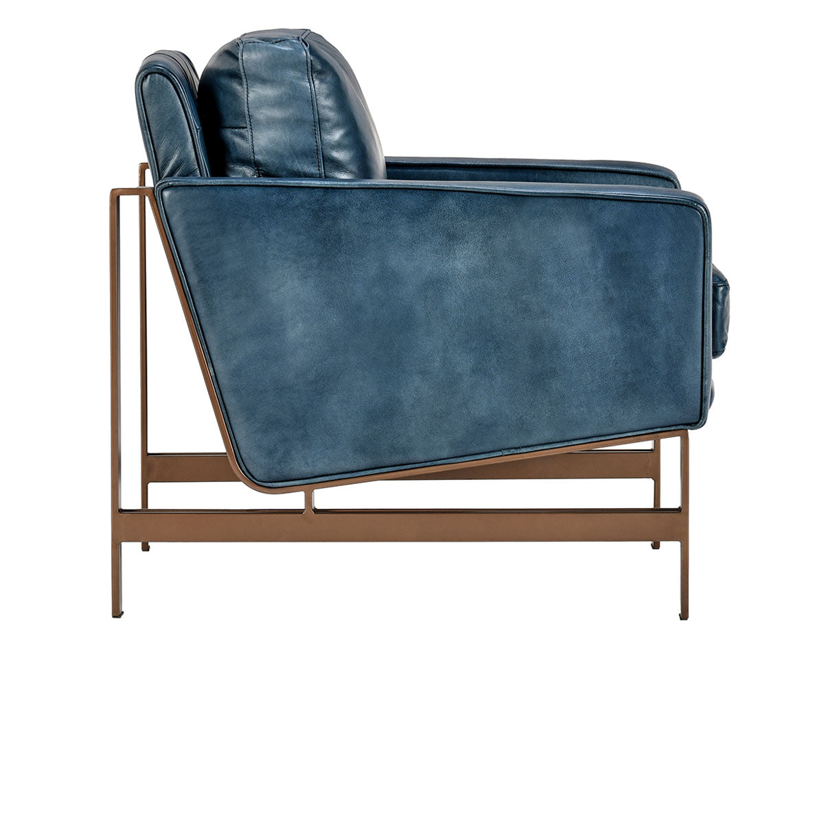 Chazzie Club Chair- Blue - Chapin Furniture