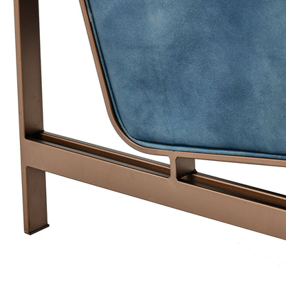 Chazzie Club Chair- Blue - Chapin Furniture