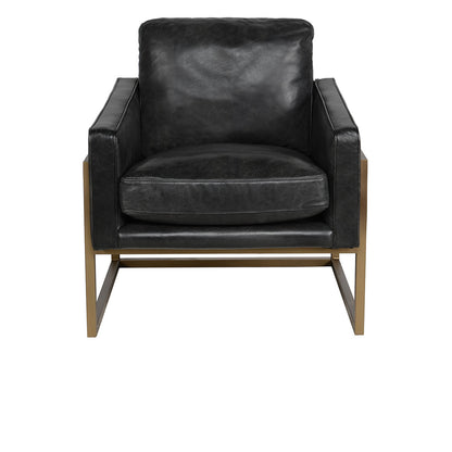 Ken Club Chair- Black - Chapin Furniture