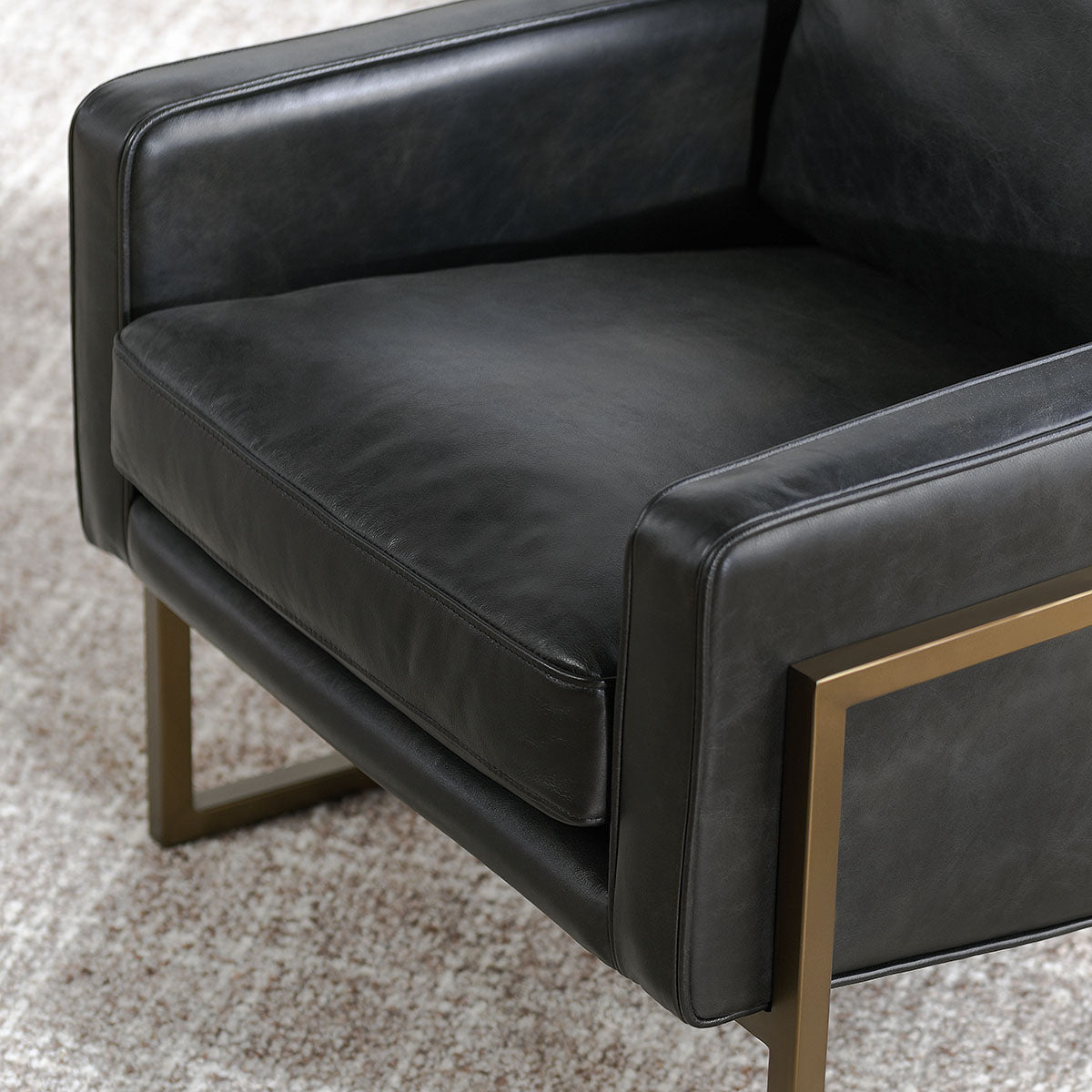 Ken Club Chair- Black - Chapin Furniture