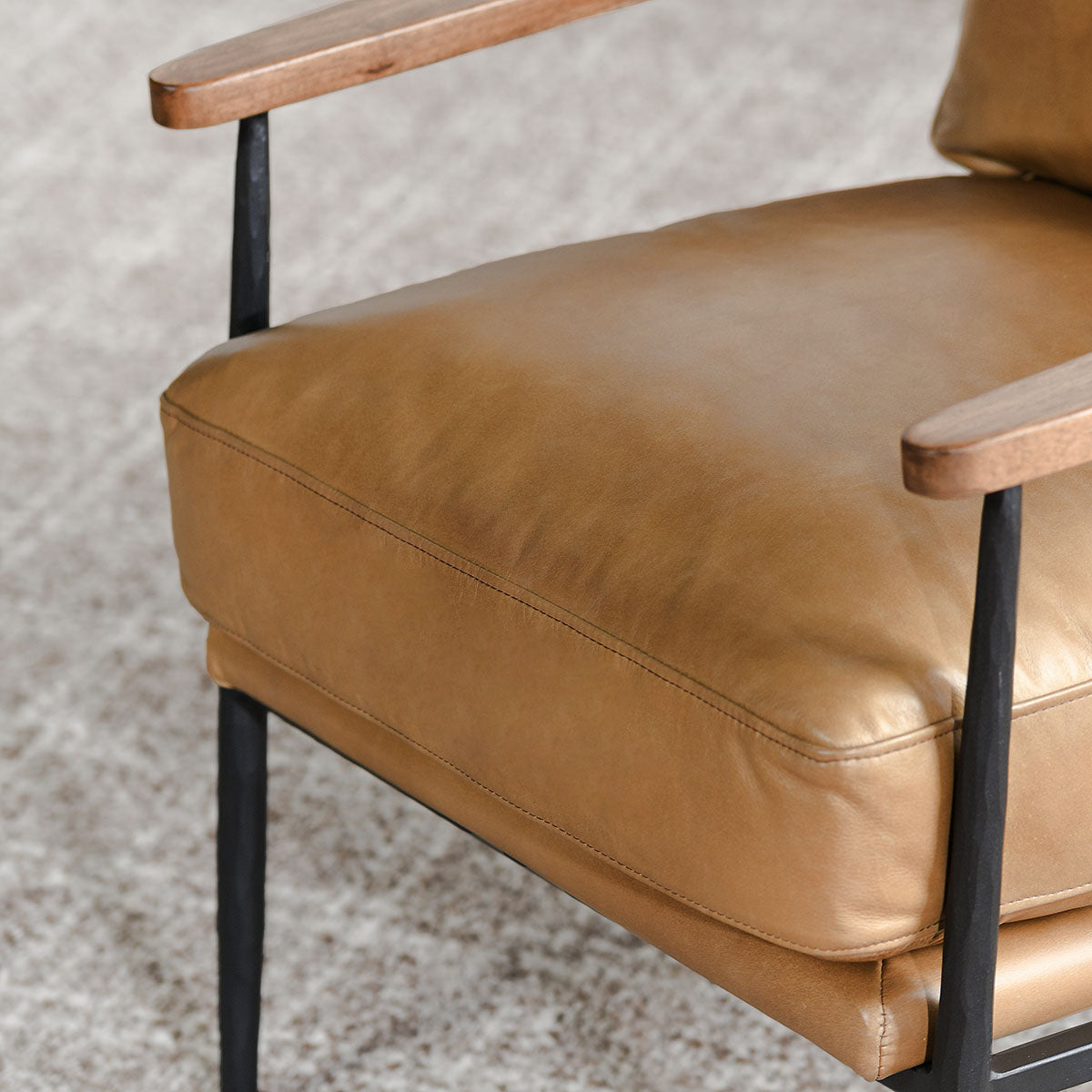 Christopher Club Chair Tan - Chapin Furniture