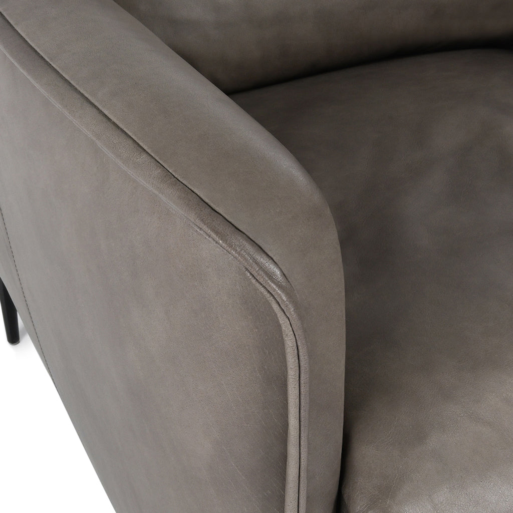 Abigail Club Chair- Dark Gray - Chapin Furniture