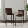 Mayer 26" Counter Stool- Truffle Brown - Chapin Furniture