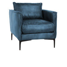 Abigail Club Chair- Blue - Chapin Furniture