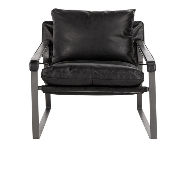 Morgan Accent Chair- Black - Chapin Furniture