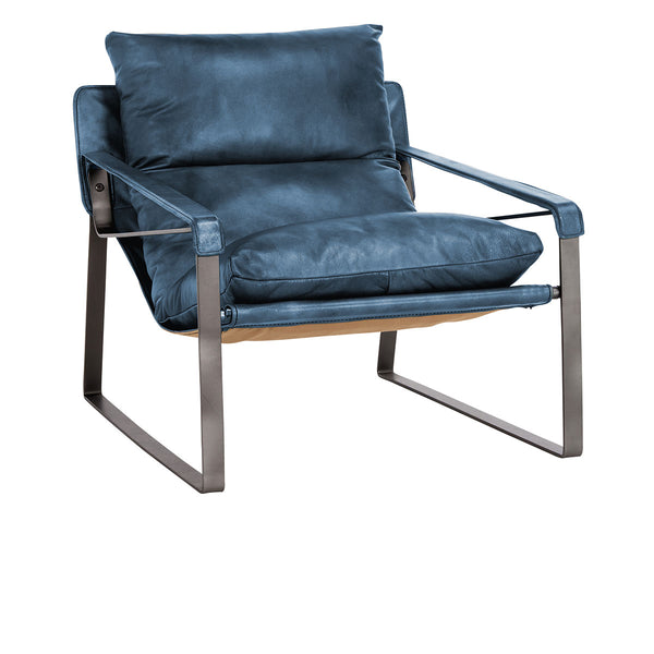 Morgan Accent Chair- Ocean Blue - Chapin Furniture