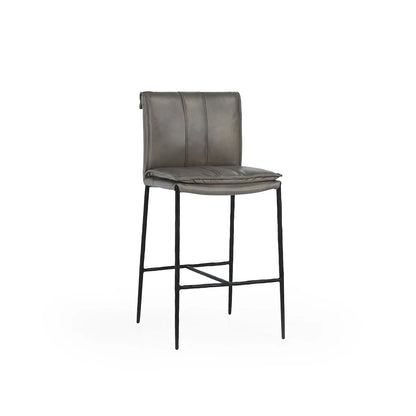 Mayer 26" Counter Stool- Pewter Gray - Chapin Furniture