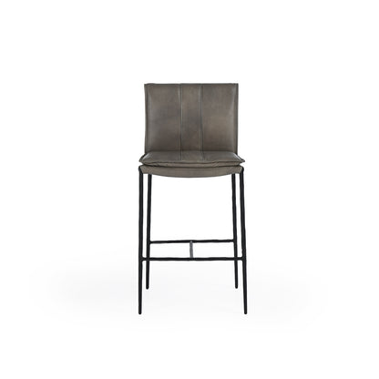 Mayer 26" Counter Stool- Pewter Gray - Chapin Furniture