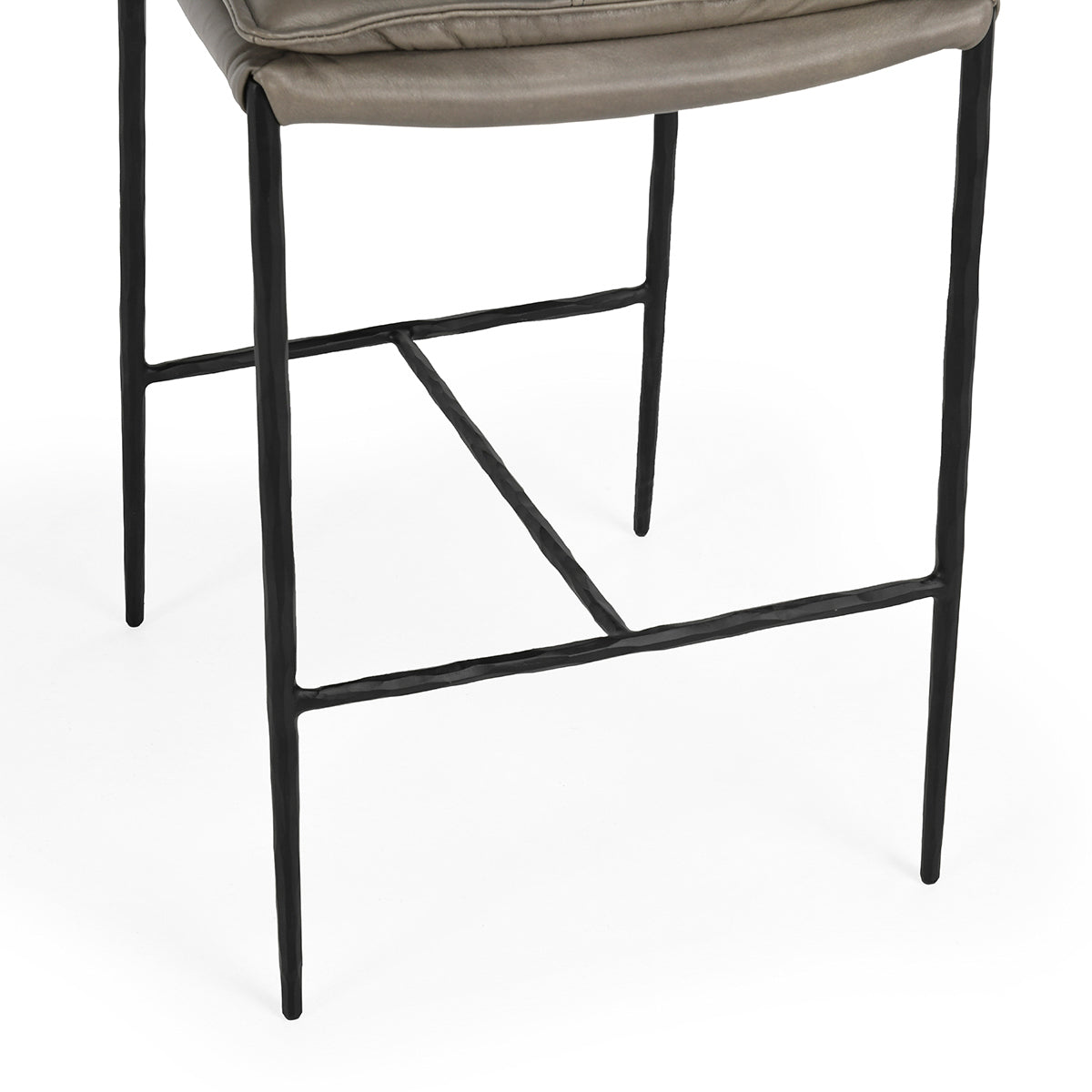 Mayer 26" Counter Stool- Pewter Gray - Chapin Furniture