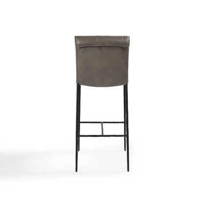 Mayer 30" Bar Stool -Pewter Gray - Chapin Furniture