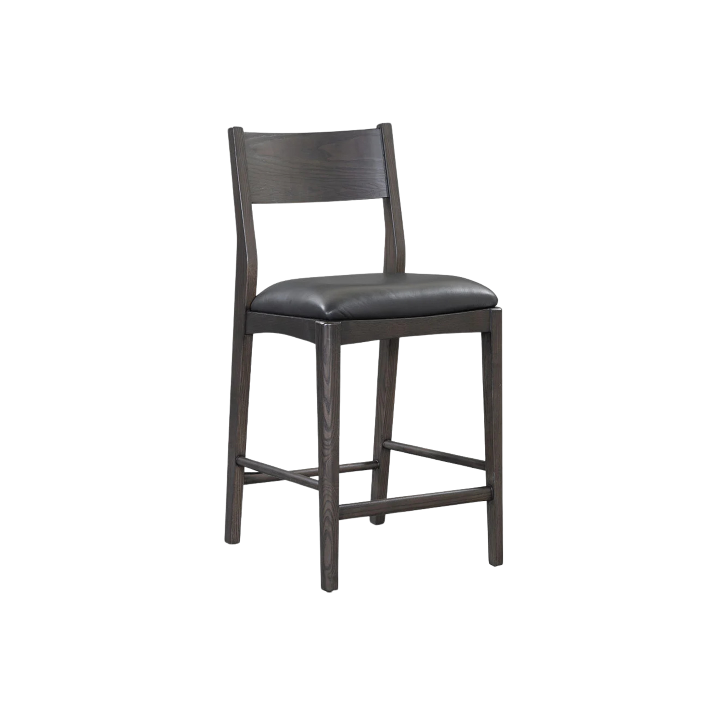 Rooney Leather/Wood Counter Stool - Chapin Furniture