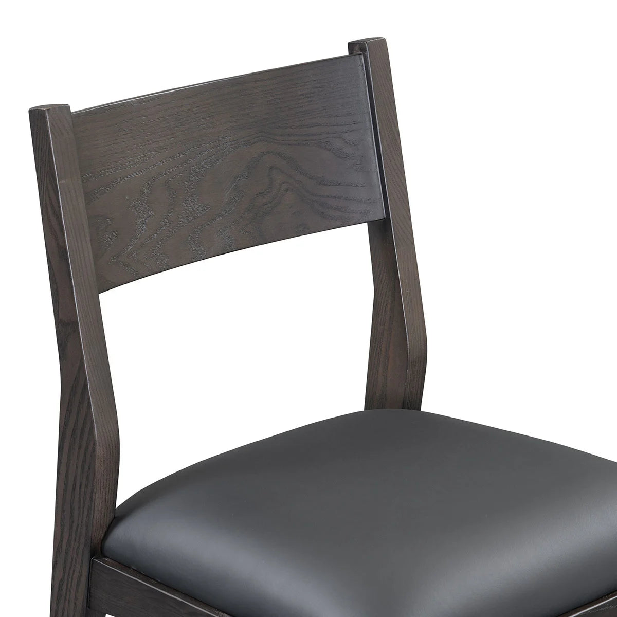 Rooney Leather/Wood Bar Stool - Chapin Furniture
