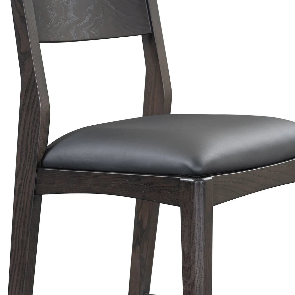 Rooney Leather/Wood Bar Stool - Chapin Furniture